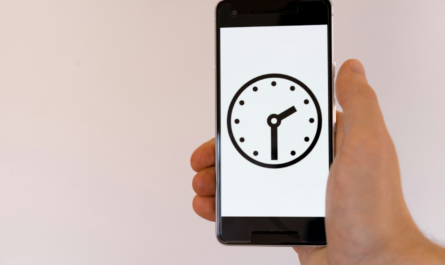 person holding black android smartphone