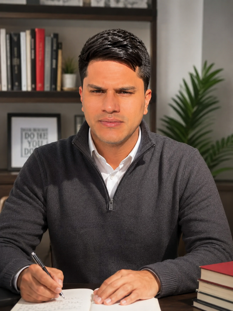 Agustin Herebia, author and editor of Low Income House