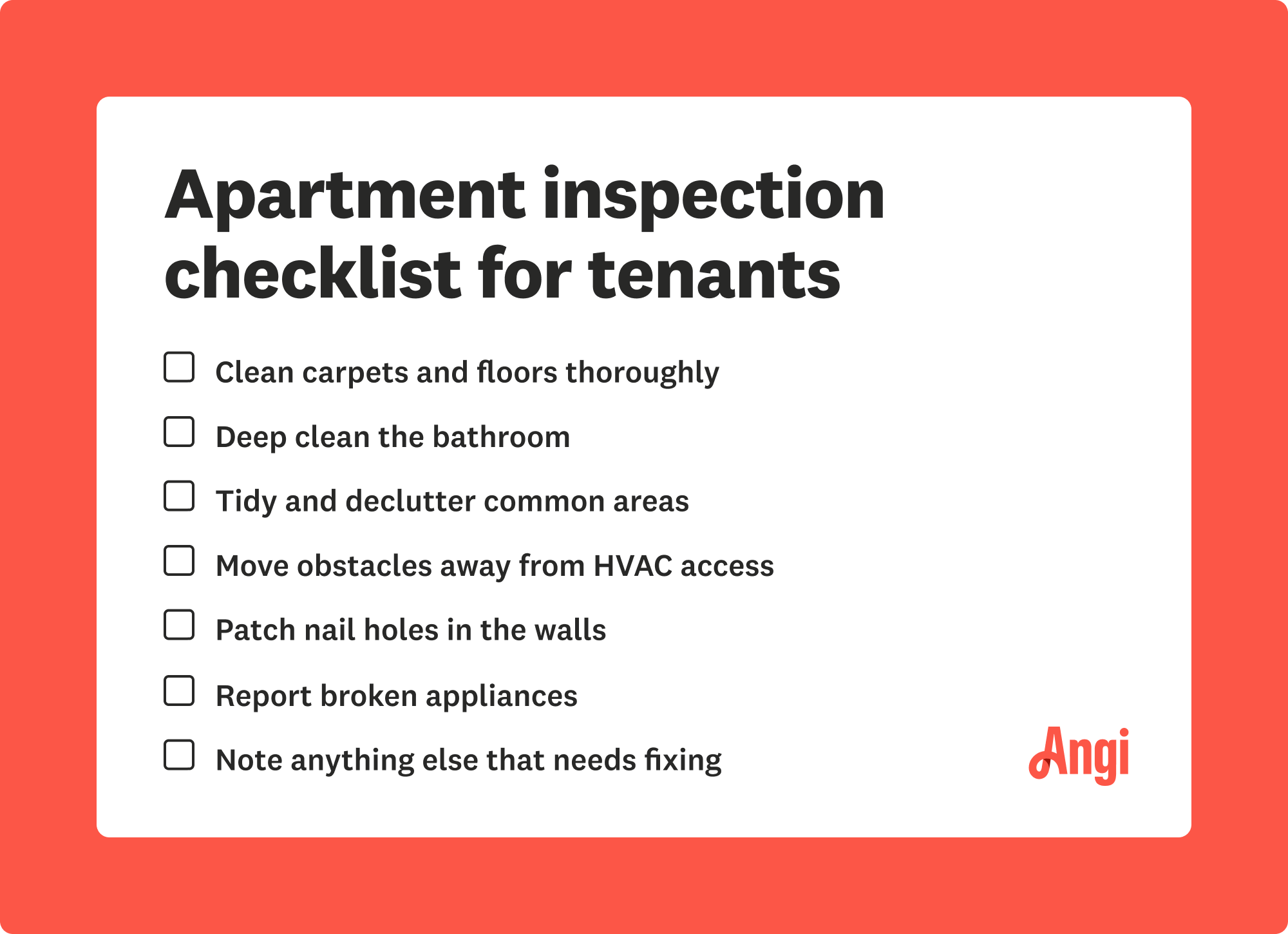 Renter inspecting an apartment before committing to a lease