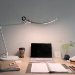 Focused work session at an organized desk