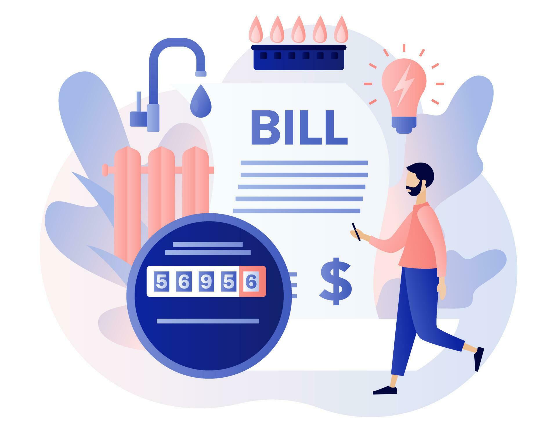 Home energy use and utility bill review