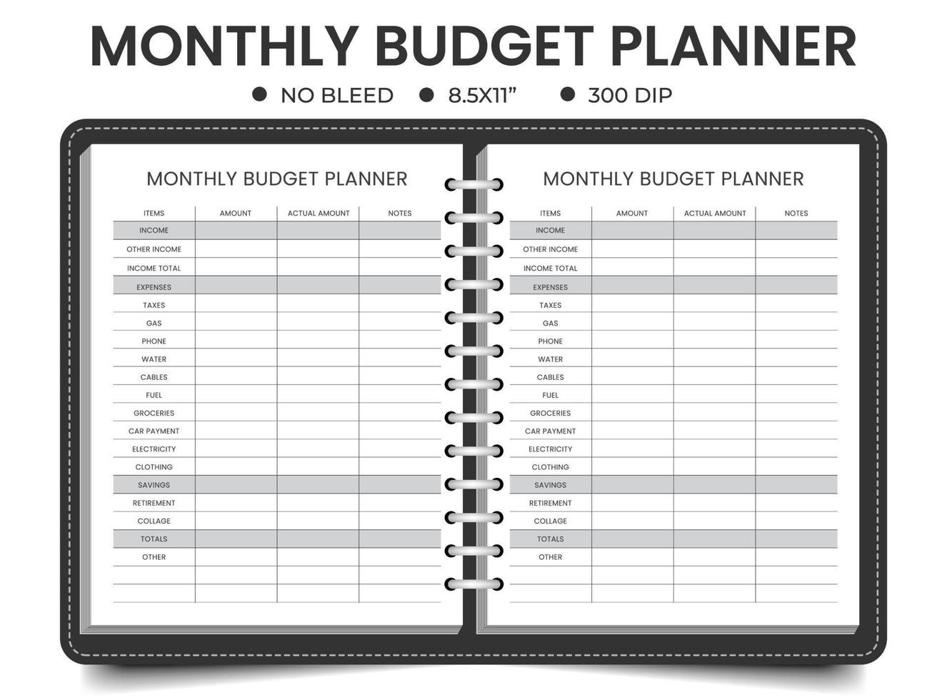 Monthly sinking fund contribution planning with notebook and calculator