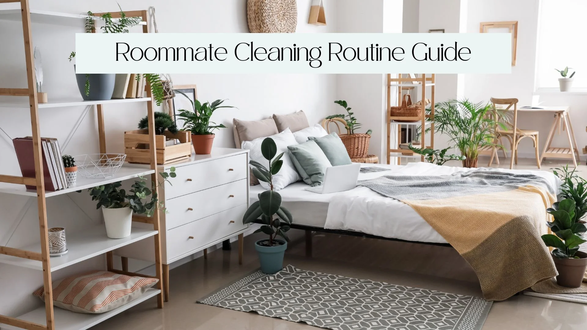 Roommates sharing household cleaning responsibilities