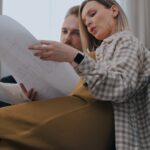 Household comparing housing options and finances
