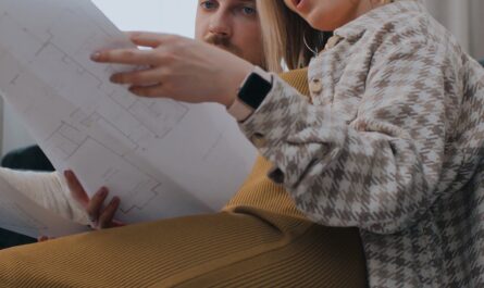 Household comparing housing options and finances