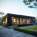 Manufactured home exterior for a housing cost comparison
